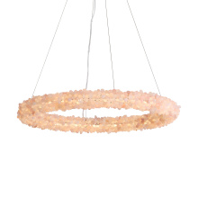 Golden Canada 6884-30 CR - Ziva by Golden Lighting Corallo Integrated LED 30in Chandelier in Coral